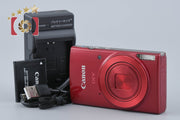[Used] Canon IXY 190 Red Compact Digital Camera