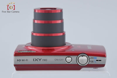 [Used] Canon IXY 190 Red Compact Digital Camera