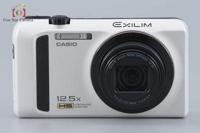 [Used] CASIO Casio HIGH SPEED EXILIM EX-ZR300 White Compact Digital Camera