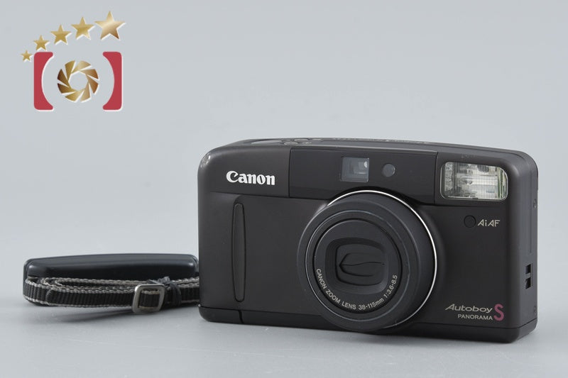 [Used] Canon Autoboy S PANORAMA Black Compact Film Camera
