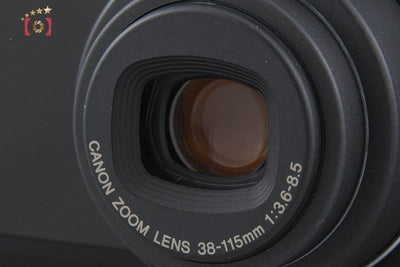 【中古】Canon キヤノン Autoboy S PANORAMA ブラック コンパクトフィルムカメラ