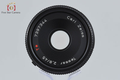 [Used] CONTAX Carl Zeiss Tessar 45mm f/2.8 T* MMJ with original box