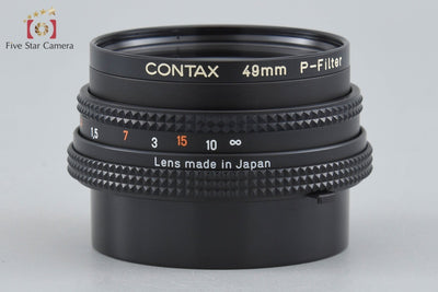 [Used] CONTAX Carl Zeiss Tessar 45mm f/2.8 T* MMJ with original box