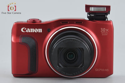 [Used] Canon PowerShot SX710 HS Red Compact Digital Camera