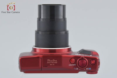 [Used] Canon PowerShot SX710 HS Red Compact Digital Camera