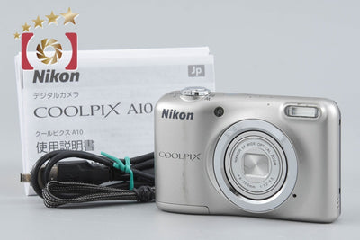 [Used] Nikon COOLPIX A10 Silver Compact Digital Camera