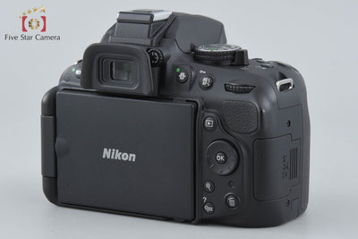 [Used] Nikon D5200 Double Zoom Kit Black, Low Shutter Count