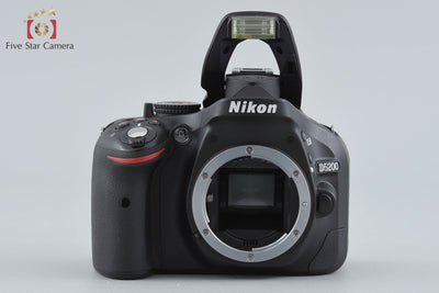 [Used] Nikon D5200 Double Zoom Kit Black, Low Shutter Count