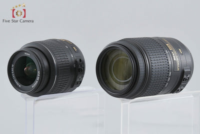 [Used] Nikon D5200 Double Zoom Kit Black, Low Shutter Count