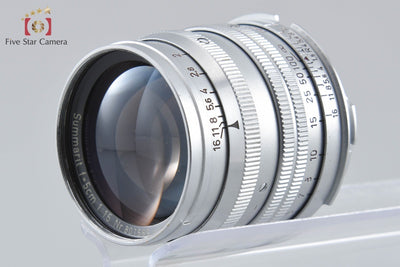 Used: Leica Summarit 50mm f/1.5 L39 Leica Screw Mount