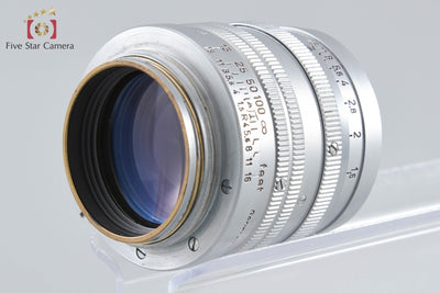 Used: Leica Summarit 50mm f/1.5 L39 Leica Screw Mount