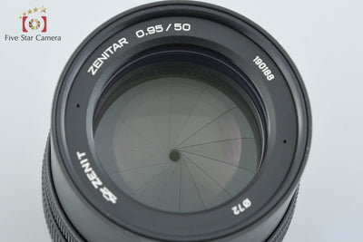 【中古】ZENIT ゼニット ZENITAR 50mm f/0.95 ソニーEマウント用 2026.4月 オーバーホール済み