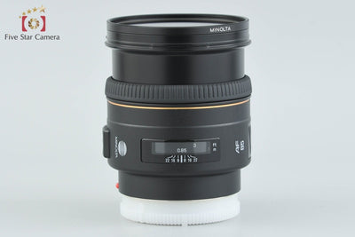 [Used] MINOLTA AF 85mm f/1.4 G
