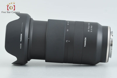 [Used] TAMRON 28-75mm f/2.8 Di III RXD for Sony E-mount (Model A036)