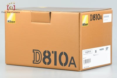 [Used] Nikon D810A Digital SLR Camera, Low Shutter Count, With Original Box