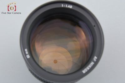 [Used] Nikon AF NIKKOR 85mm f/1.4 D with original box