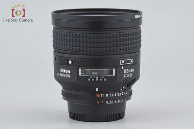[Used] Nikon AF NIKKOR 85mm f/1.4 D with original box