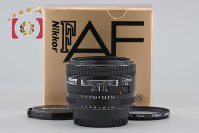 [Used] Nikon AF NIKKOR 50mm f/1.4 with Original Box