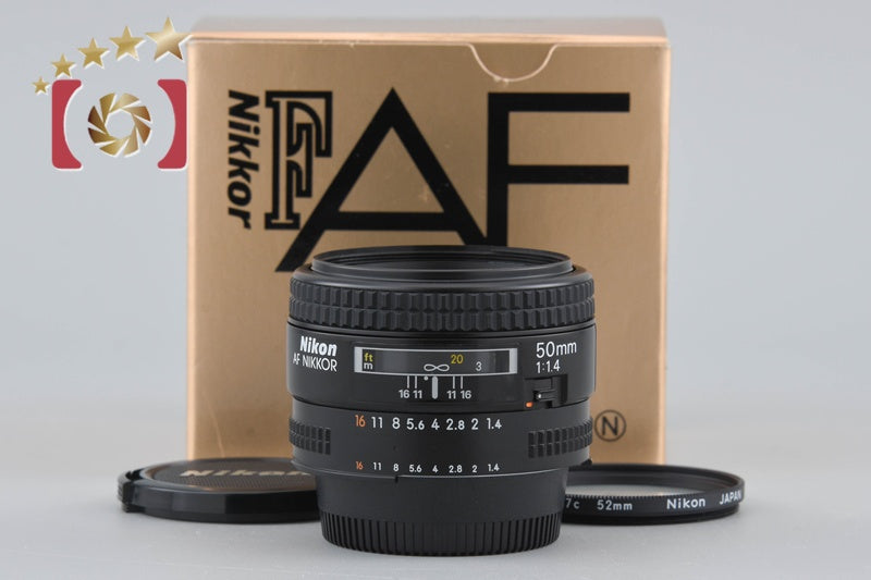 [Used] Nikon AF NIKKOR 50mm f/1.4 with Original Box