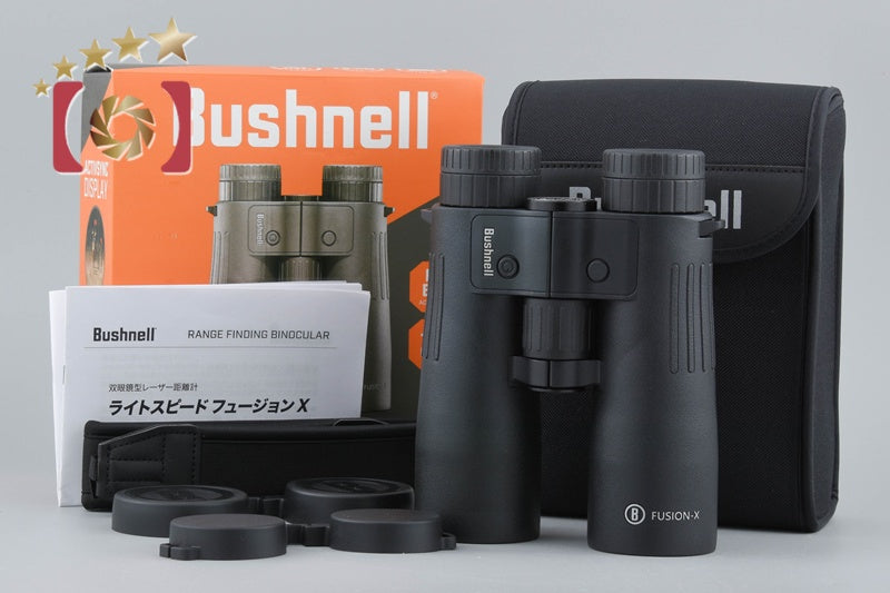 【中古】Bushnell ブッシュネル ライトスピード フュージョンX 10x42 双眼鏡型レーザー距離測定器 元箱付き