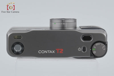 [Used] CONTAX T2 Titanium Black Compact Film Camera