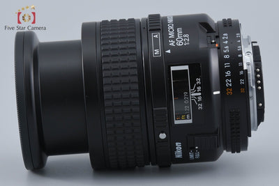 [Used] Nikon AF MICRO NIKKOR 60mm f/2.8 with original box