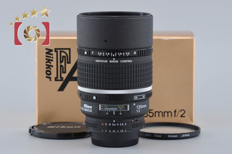 [Used] Nikon AF DC NIKKOR 135mm f/2 with original box