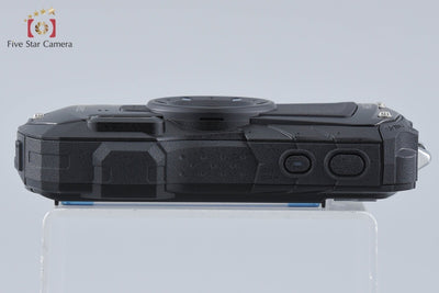 【中古】RICOH リコー PENTAX ペンタックス WG-80 ブラック 防水アクションカメラ シャッター回数僅少