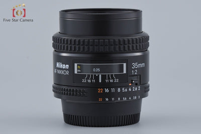【中古】Nikon ニコン AF NIKKOR 35mm f/2 元箱付き