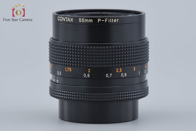[Used] CONTAX Carl Zeiss Planar 50mm f/1.4 T* MMJ with original box