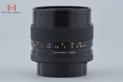 [Used] CONTAX Carl Zeiss Planar 50mm f/1.4 T* MMJ with original box