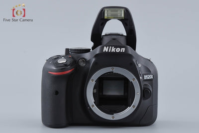 [Used] Nikon D5200 Double Zoom Kit Black