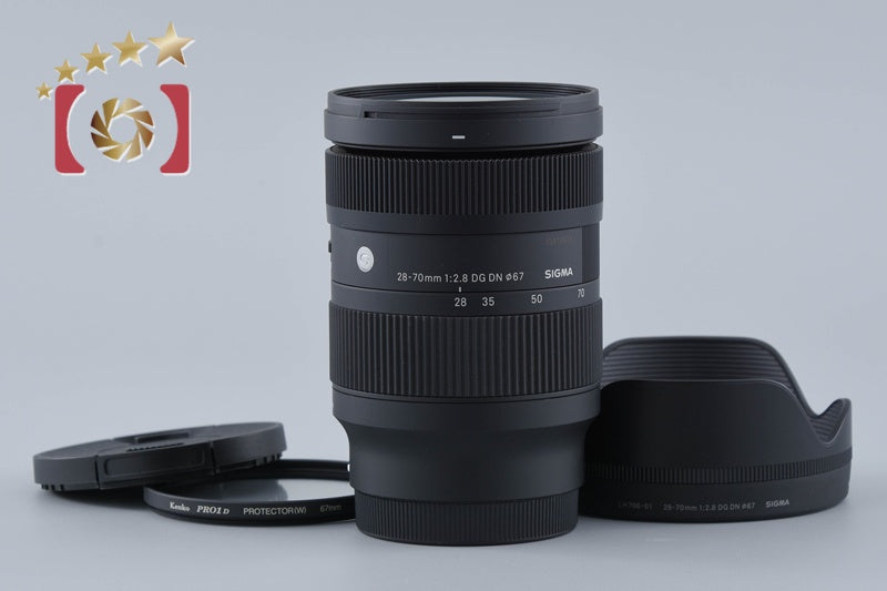 【中古】SIGMA シグマ 28-70mm f/2.8 DG DN Contemporary ソニーEマウント用