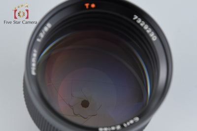 [Used] CONTAX Carl Zeiss Planar 85mm f/1.2 T* MMG 60th Anniversary Model with Original Box