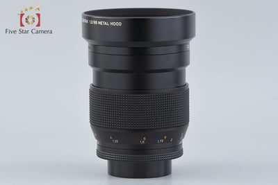 [Used] CONTAX Carl Zeiss Planar 85mm f/1.2 T* MMG 60th Anniversary Model with Original Box