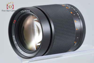 [Used] CONTAX Carl Zeiss Planar 100mm f/2 T* MMJ with original box