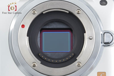 [Used] Panasonic DMC-G3 Shell White + LUMIX G VARIO 14-42mm f/3.5-5.6 ASPH. MEGA O.I.S. H-FS014042 Low Shutter Count