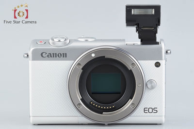 [Used] Canon EOS M100 Double Zoom Lens Kit White