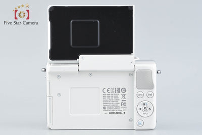 [Used] Canon EOS M100 Double Zoom Lens Kit White