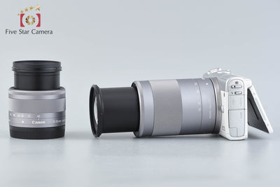 [Used] Canon EOS M100 Double Zoom Lens Kit White