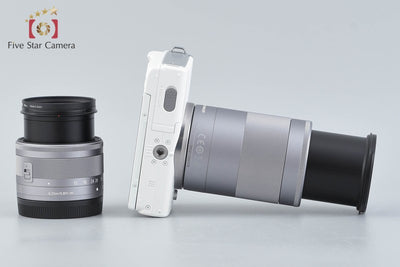 [Used] Canon EOS M100 Double Zoom Lens Kit White