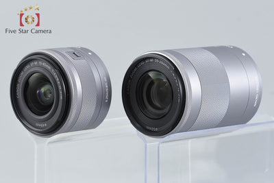 [Used] Canon EOS M100 Double Zoom Lens Kit White