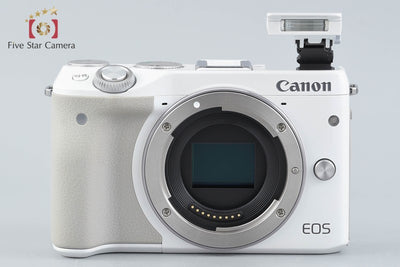 【中古】Canon キヤノン EOS M3 ホワイト ダブルズームキット2