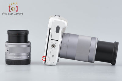 【中古】Canon キヤノン EOS M3 ホワイト ダブルズームキット2