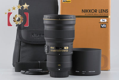 【中古】Nikon ニコン AF-S NIKKOR 300mm f/4 E PF ED VR 元箱付き