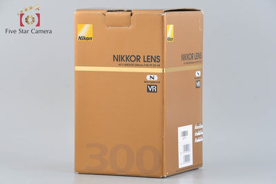 【中古】Nikon ニコン AF-S NIKKOR 300mm f/4 E PF ED VR 元箱付き
