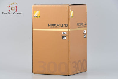 【中古】Nikon ニコン AF-S NIKKOR 300mm f/4 E PF ED VR 元箱付き