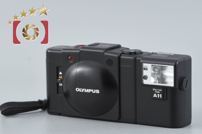 【中古】OLYMPUS オリンパス XA2 + A11 ブラック コンパクトフィルムカメラ 中古】OLYMPUS オリンパス XA2 ブラック コンパクトフィルムカメラ