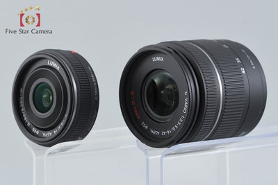 [Used] Panasonic LUMIX DMC-GF3 Sensual Brown Double Lens Kit, Low Shutter Count, With Original Box