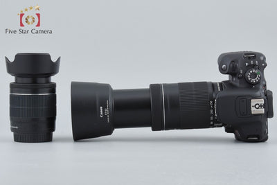 [Used] Canon EOS Kiss X7i Double Zoom Kit